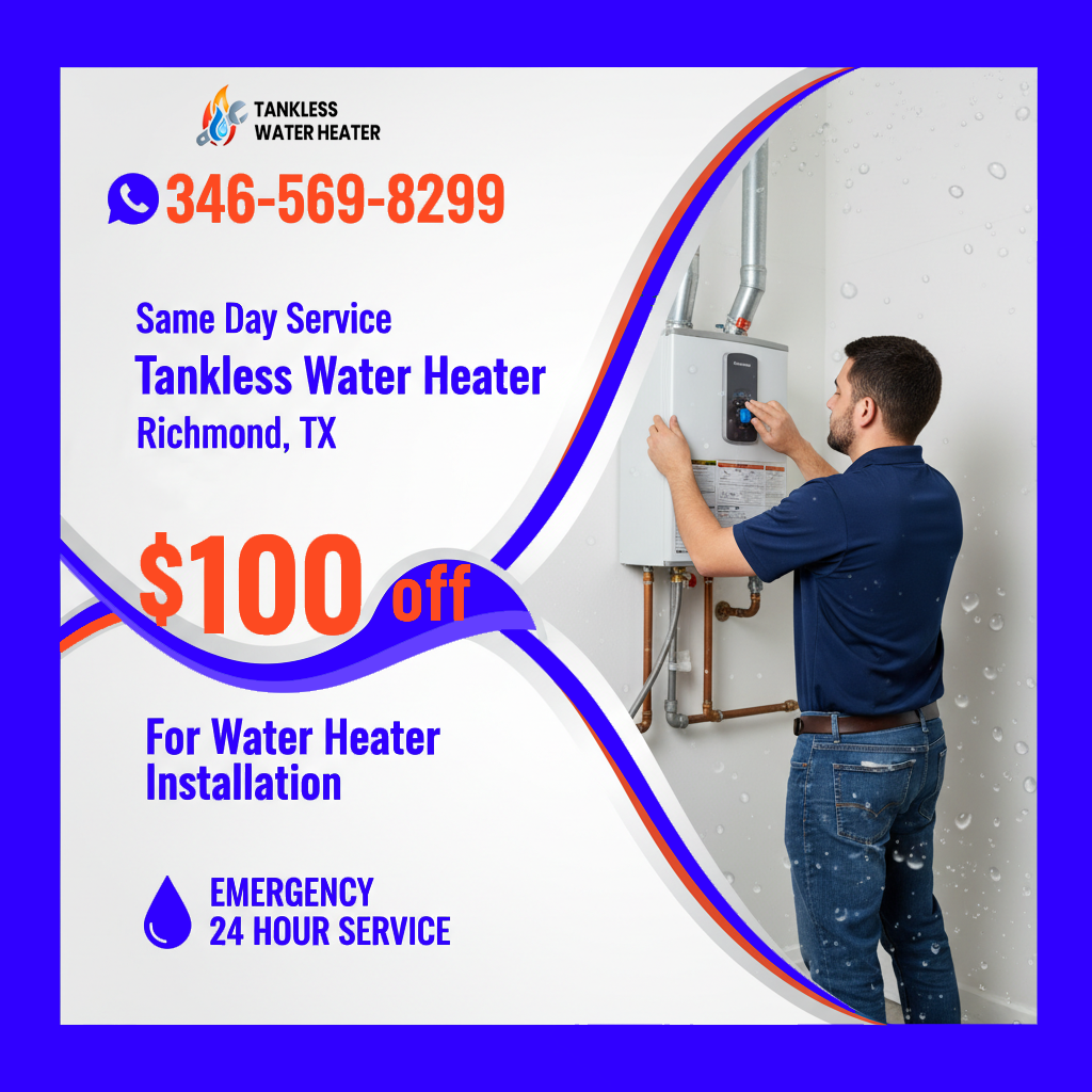 install heater Richmond TX